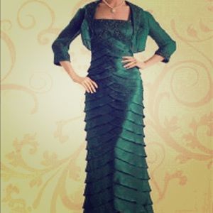 Plus size Nina Nishelle size 18 apple green dress